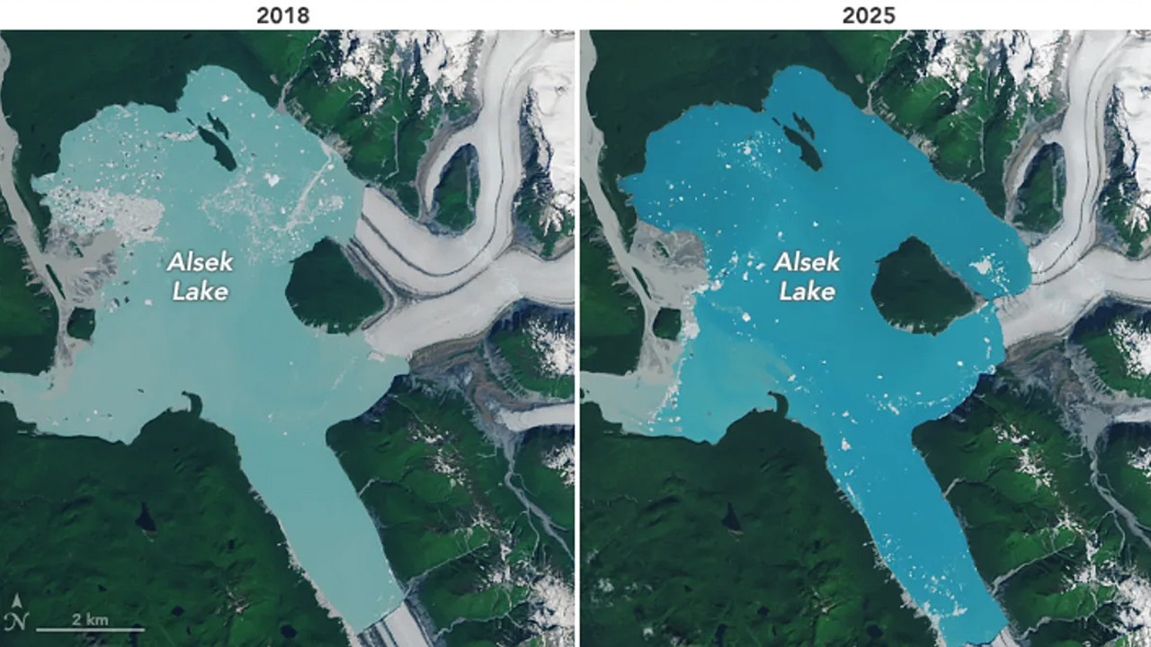 alaskada buzullarin eridi ortaya yeni bir ada cikti TVJBkPxq