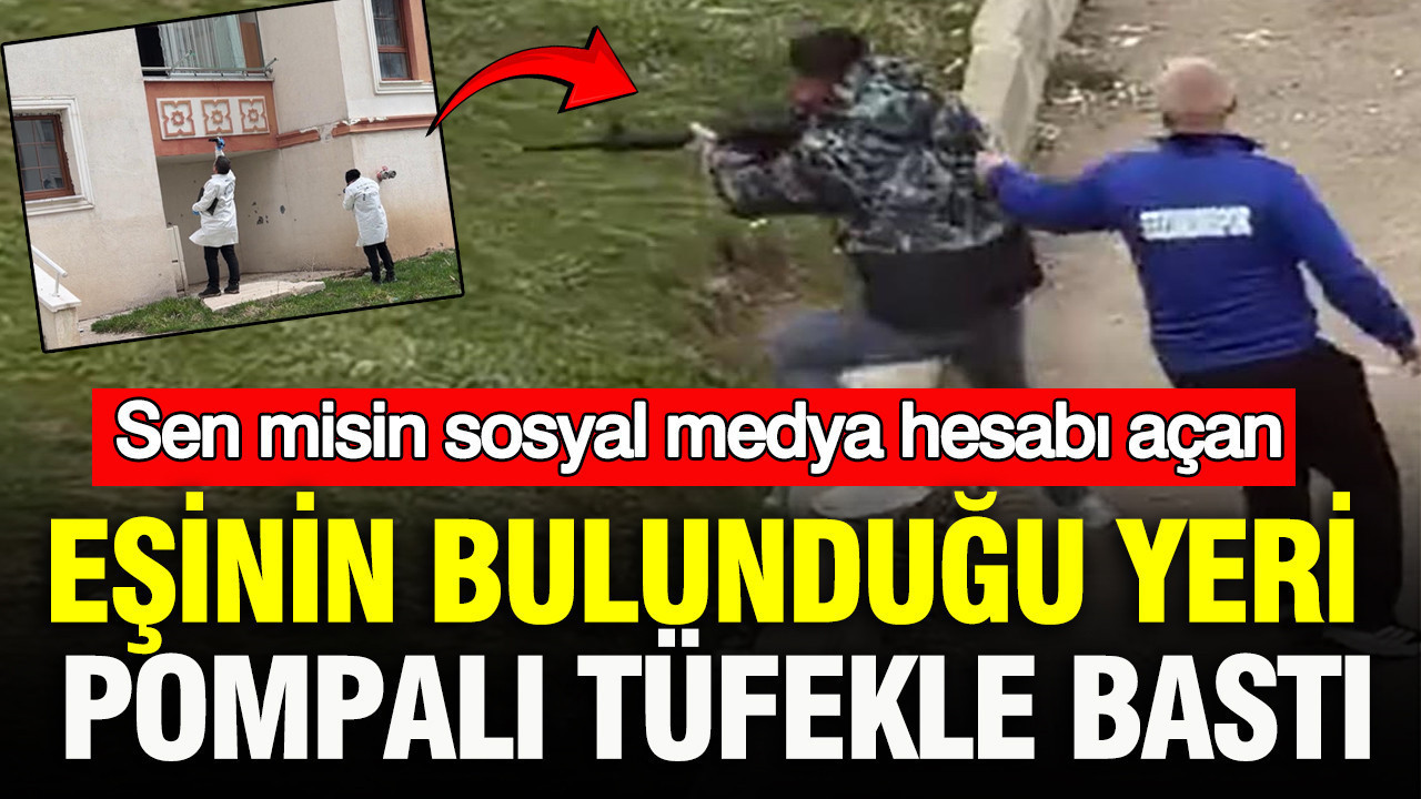 Eşinin Sosyal Medya Hesabını Açan Adam, Pompalı Tüfekle Evinin Önünde Dehşet Saçtı: Erzurum’da Şok Olay